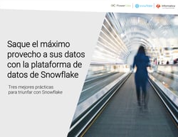 Portada. Saque el máximo provecho a sus datos con la plataforma de datos de Snowflake