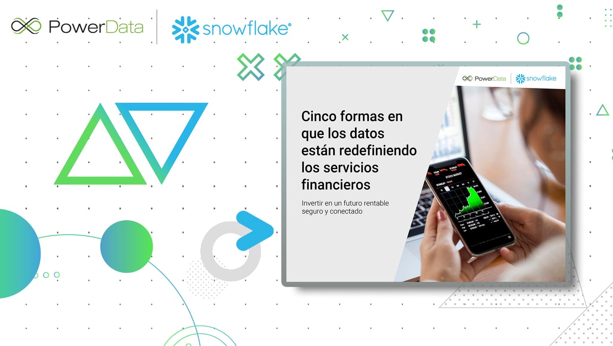 Cinco formas en que los datos están redefiniendo los servicios financieros