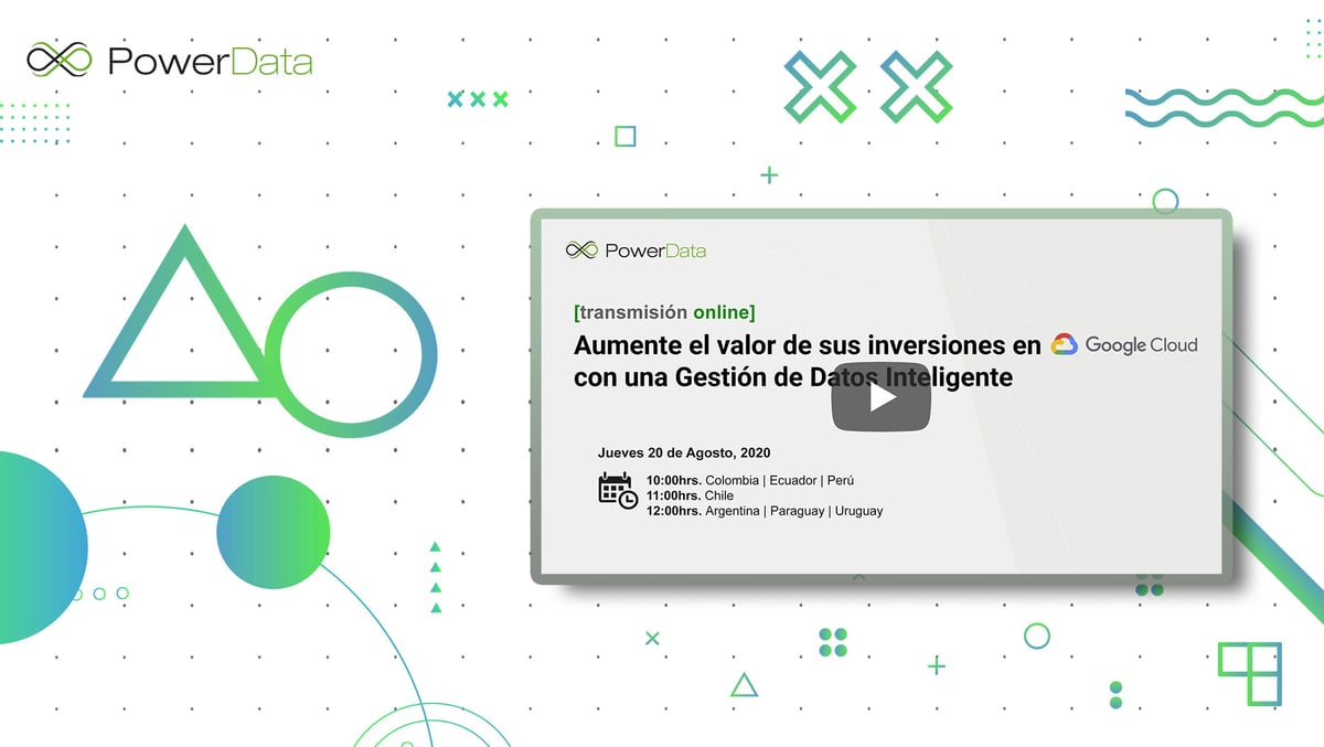 Aumente el valor de sus inversiones en Google Cloud con una Gestión de Datos Inteligente