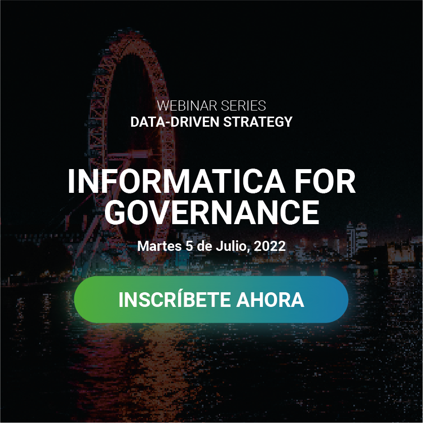 Portada Web Inscripción Data Governance